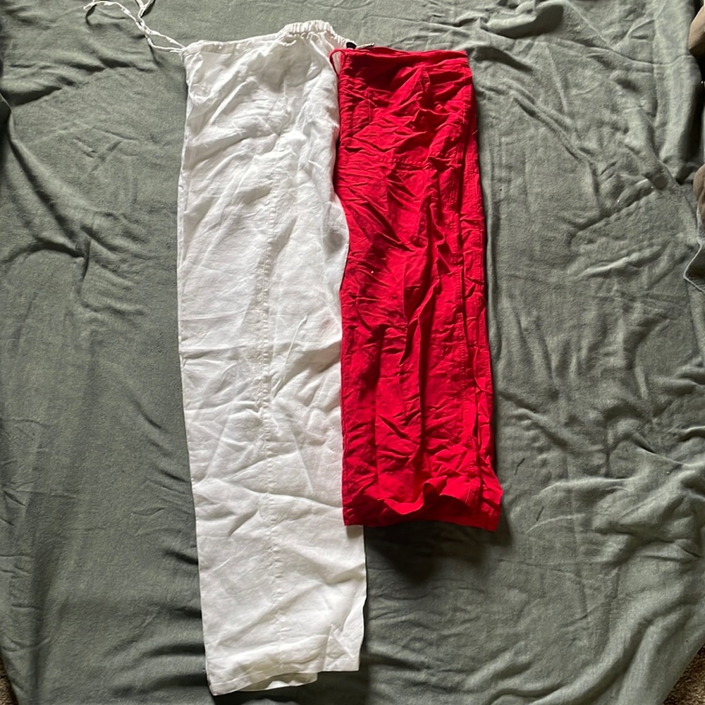 Pair of linen pants